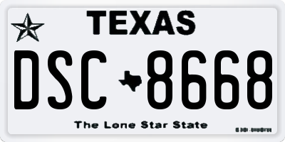 TX license plate DSC8668
