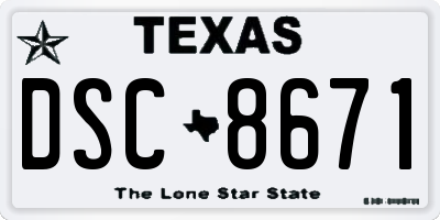 TX license plate DSC8671