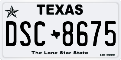 TX license plate DSC8675