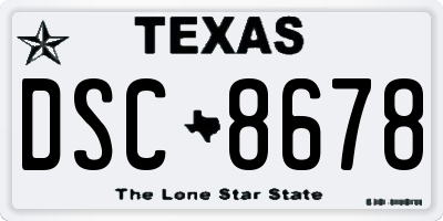 TX license plate DSC8678