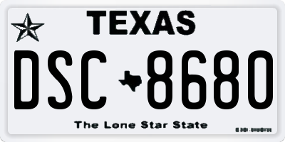 TX license plate DSC8680