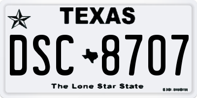 TX license plate DSC8707