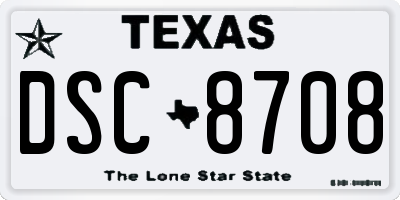 TX license plate DSC8708