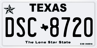 TX license plate DSC8720