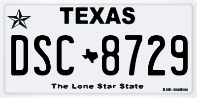 TX license plate DSC8729