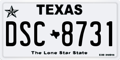 TX license plate DSC8731