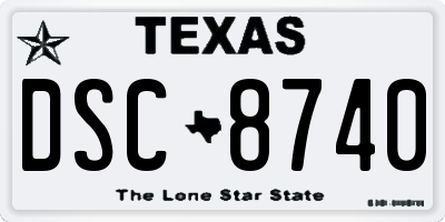 TX license plate DSC8740