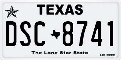 TX license plate DSC8741