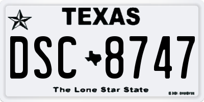 TX license plate DSC8747