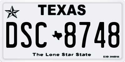 TX license plate DSC8748
