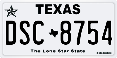 TX license plate DSC8754