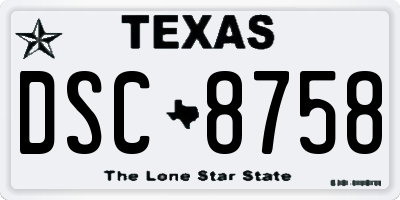 TX license plate DSC8758