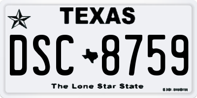TX license plate DSC8759