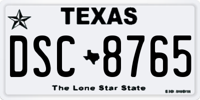 TX license plate DSC8765