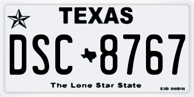 TX license plate DSC8767