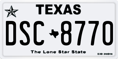TX license plate DSC8770