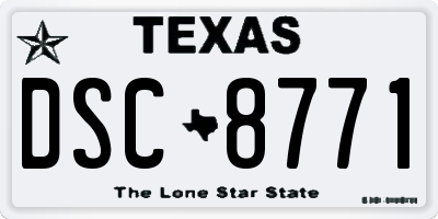 TX license plate DSC8771