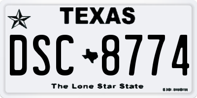 TX license plate DSC8774