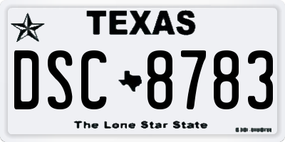 TX license plate DSC8783
