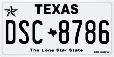 TX license plate DSC8786