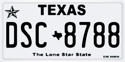TX license plate DSC8788