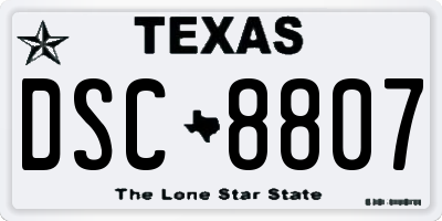 TX license plate DSC8807