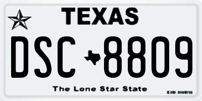 TX license plate DSC8809
