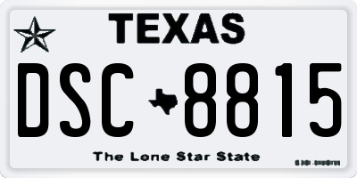 TX license plate DSC8815
