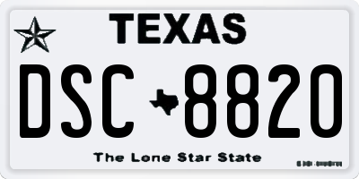 TX license plate DSC8820