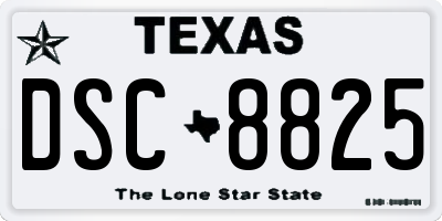 TX license plate DSC8825