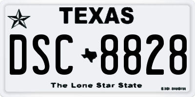 TX license plate DSC8828