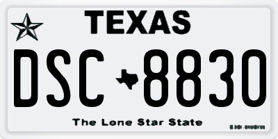 TX license plate DSC8830