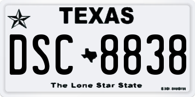 TX license plate DSC8838