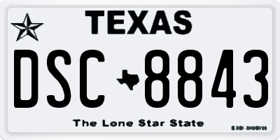 TX license plate DSC8843