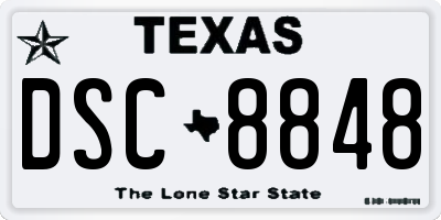 TX license plate DSC8848