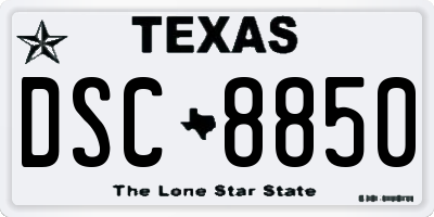 TX license plate DSC8850