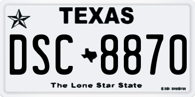 TX license plate DSC8870