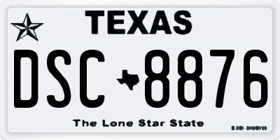 TX license plate DSC8876