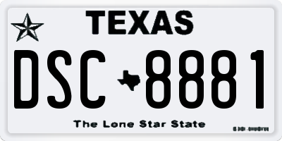TX license plate DSC8881