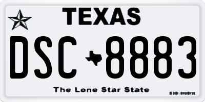 TX license plate DSC8883