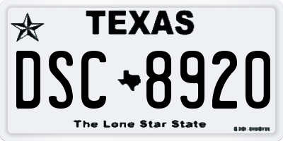 TX license plate DSC8920