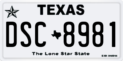 TX license plate DSC8981