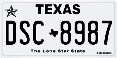 TX license plate DSC8987