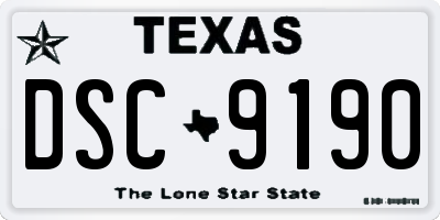 TX license plate DSC9190