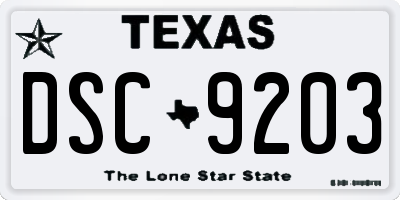 TX license plate DSC9203