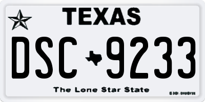 TX license plate DSC9233