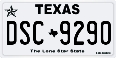 TX license plate DSC9290