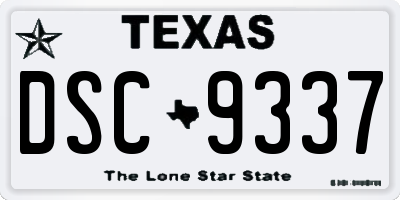 TX license plate DSC9337