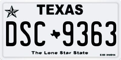 TX license plate DSC9363
