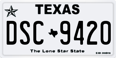 TX license plate DSC9420